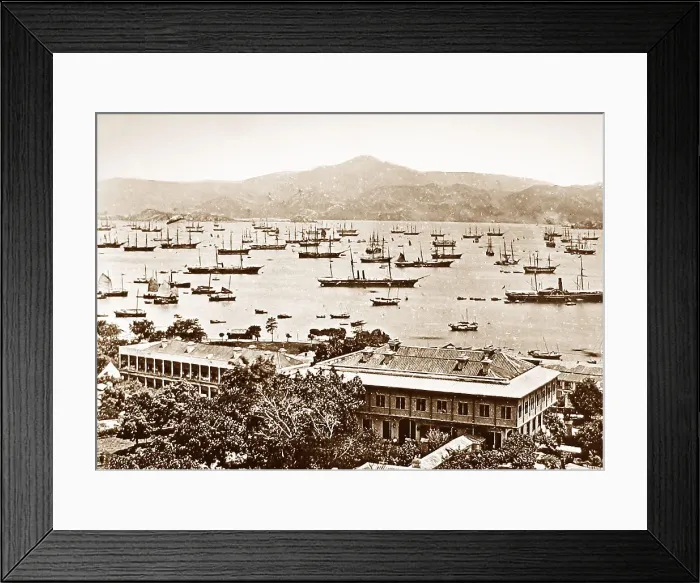 Framed Print : Hong Kong Harbour Framed Print : Hong Kong Harbour