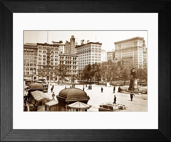 Framed Print : Union Square, New York, USA Framed Print : Union Square, New York, USA
