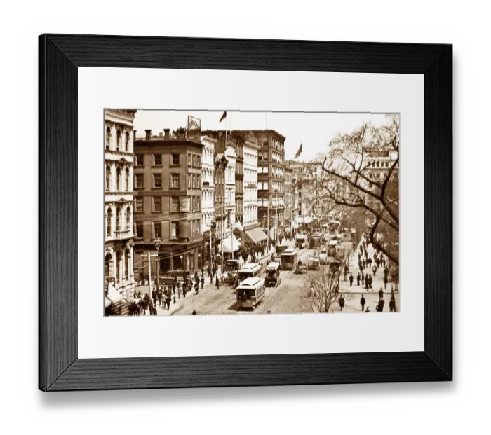 Framed Print : Broadway, New York, USA Framed Print : Broadway, New York, USA
