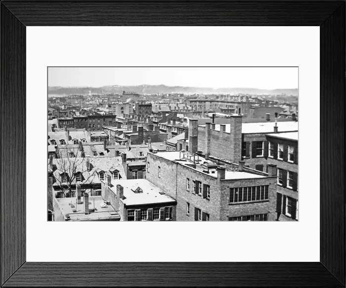 Framed Print : New York Panorama Victorian period Framed Print : New York Panorama Victorian period