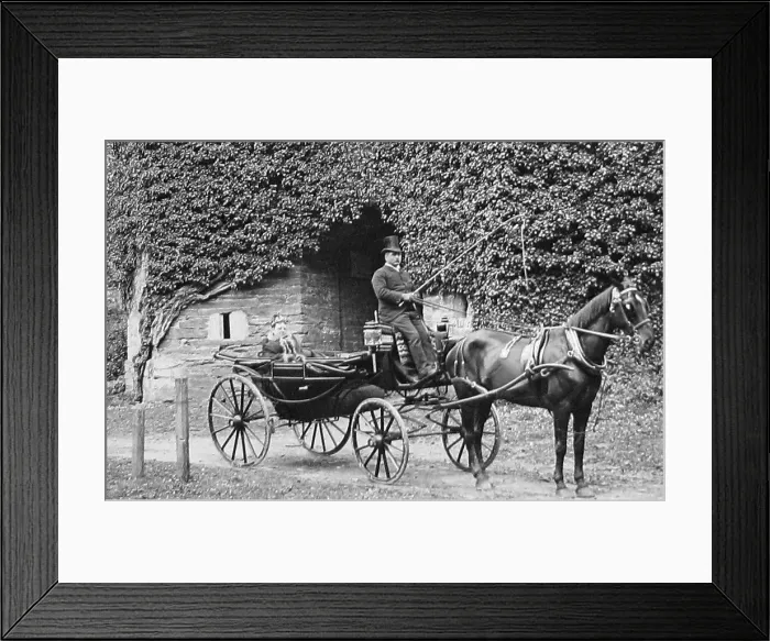 Framed Print : Berry Pomery Castle Victorian period Framed Print : Berry Pomery Castle Victorian period