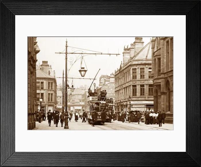 Framed Print : Commercial Street, Halifax Framed Print : Commercial Street, Halifax