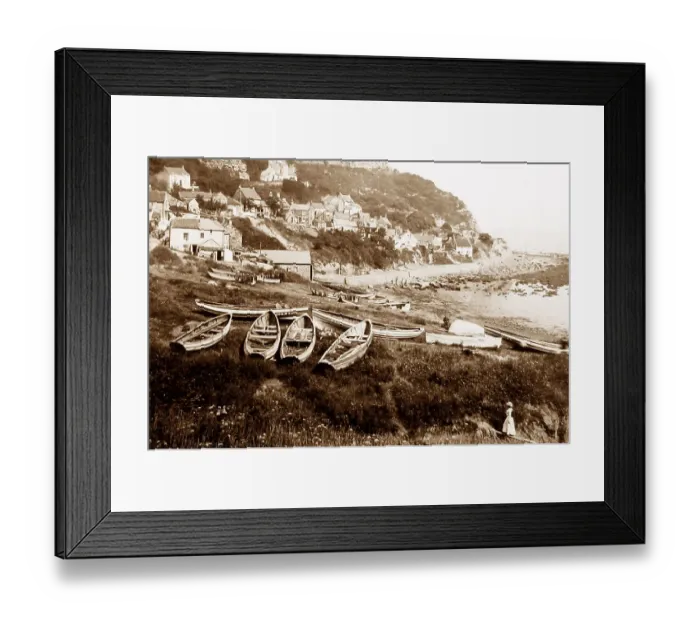 Framed Print : Runswick Bay Framed Print : Runswick Bay