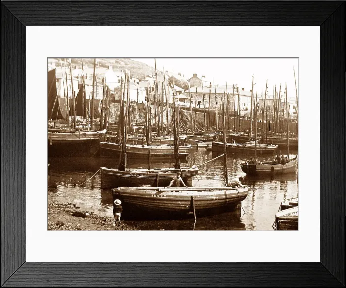 Framed Print : Mousehole Harbour Framed Print : Mousehole Harbour