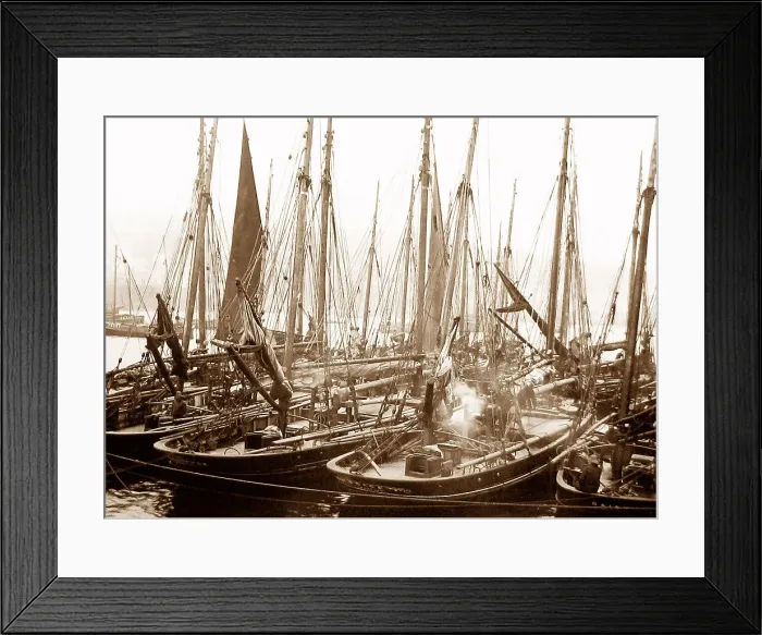 Framed Print : Newlyn fishing boats Framed Print : Newlyn fishing boats