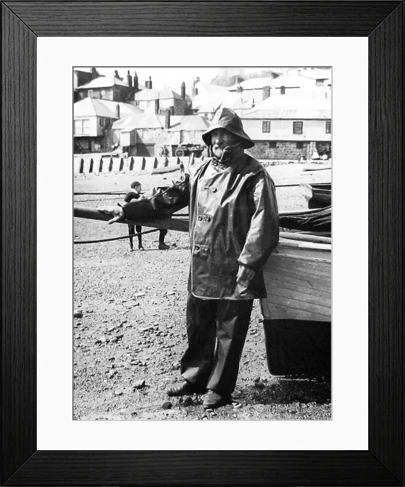 Framed Print : St. Ives Cornwall Victorian period Framed Print : St. Ives Cornwall Victorian period