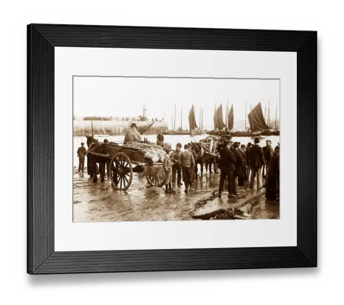 Framed Print : Fishermen, St Ives, Cornwall Framed Print : Fishermen, St Ives, Cornwall