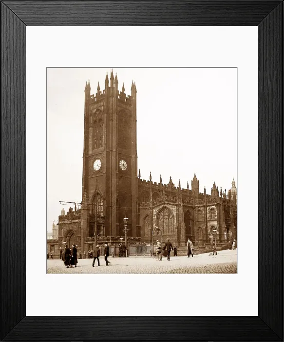 Framed Print : Manchester Cathedral Framed Print : Manchester Cathedral