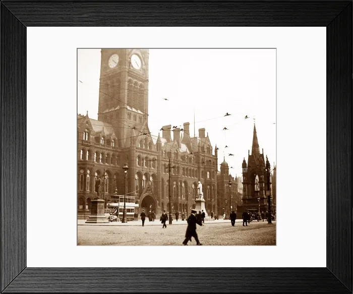 Framed Print : Albert Square, Manchester Framed Print : Albert Square, Manchester