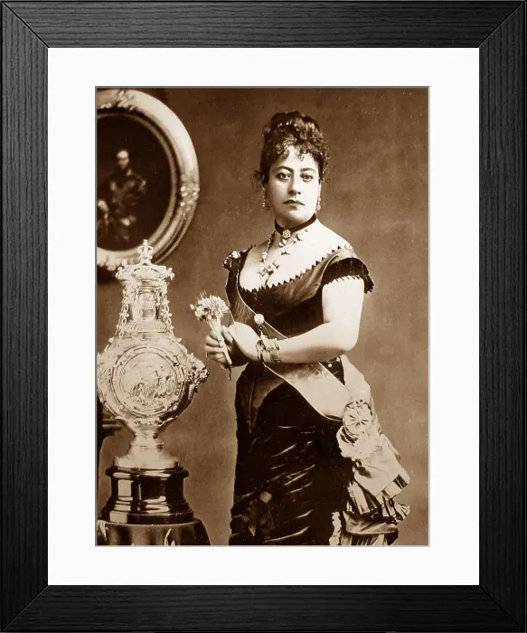 Framed Print : Queen Emma - consort of King Kamehameha IV Framed Print : Queen Emma - consort of King Kamehameha IV