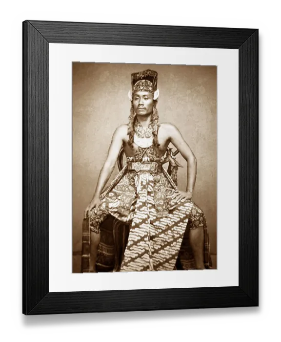 Framed Print : Javanese actor Framed Print : Javanese actor