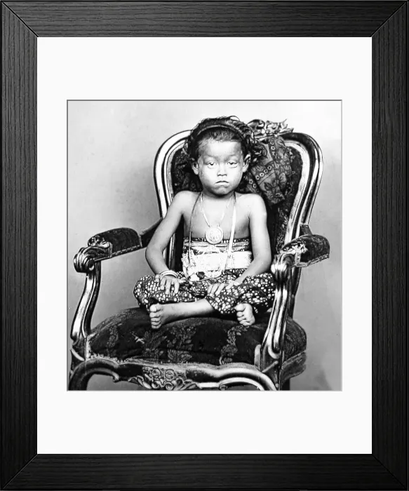 Framed Print : 32nd child of the Emperor of Surakarta, Java - pre-1900 Framed Print : 32nd child of the Emperor of Surakarta, Java - pre-1900