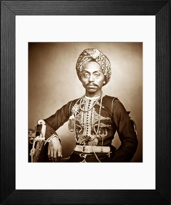 Framed Print : Emperor of Surakarta, Java Framed Print : Emperor of Surakarta, Java