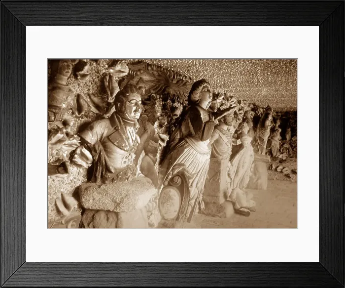 Framed Print : Ships figureheads, Scilly Isles Framed Print : Ships figureheads, Scilly Isles