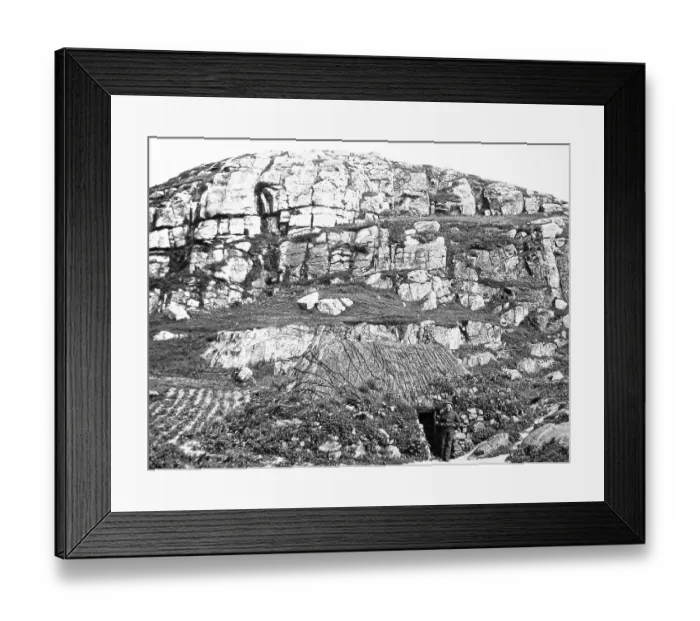 Framed Print : Crofter, Isle of Barra, Scotland Framed Print : Crofter, Isle of Barra, Scotland