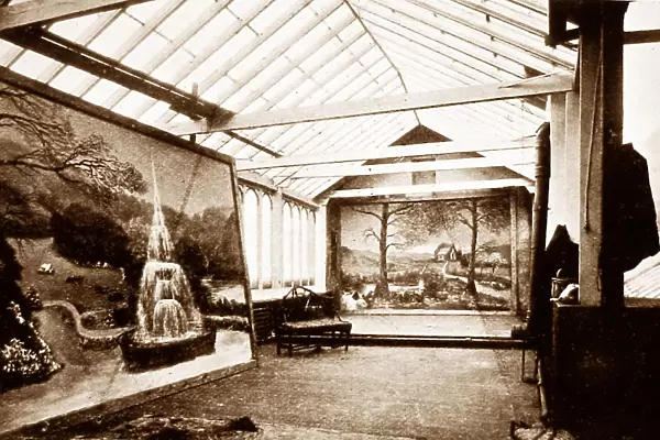 Bamforth's Studio at Holmfirth - early 1900s