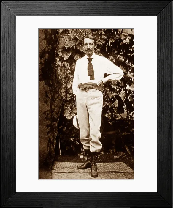 Framed Print : Robert Louis Stevenson Framed Print : Robert Louis Stevenson