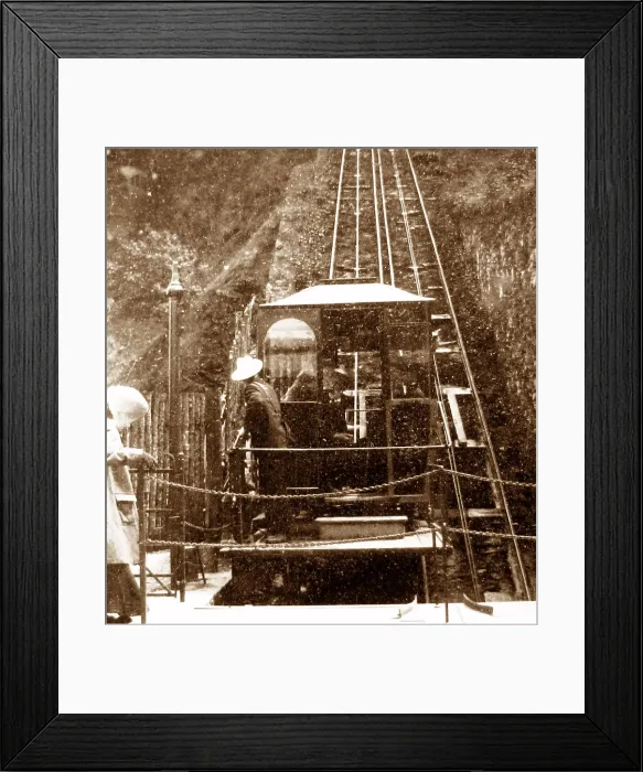 Framed Print : Lynton and Lynmouth Cliff Railway Framed Print : Lynton and Lynmouth Cliff Railway