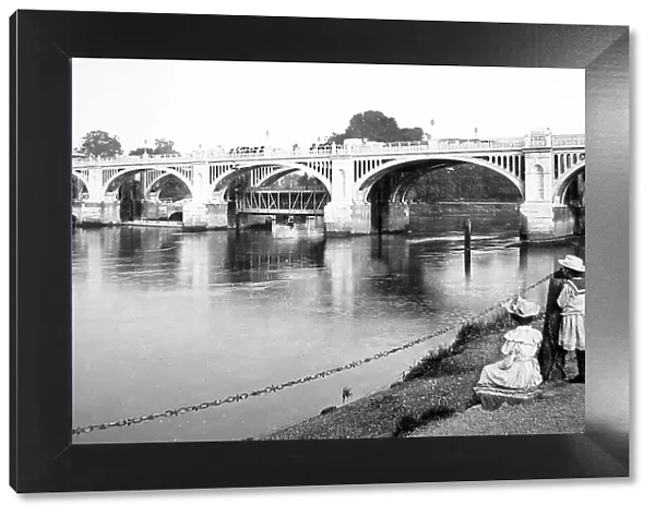 Richmond Bridge, River Thames, London