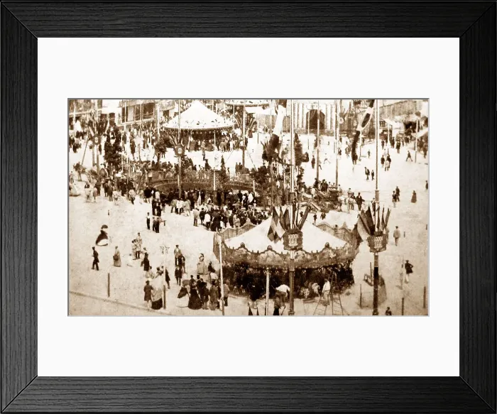 Framed Print : Place St Pierre, Paris, France, possibly 1860s Framed Print : Place St Pierre, Paris, France, possibly 1860s