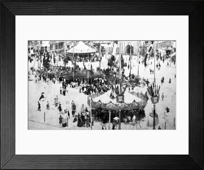 Framed Print : Place St. Pierre, Paris - probably 1960 / 70s Framed Print : Place St. Pierre, Paris - probably 1960 / 70s