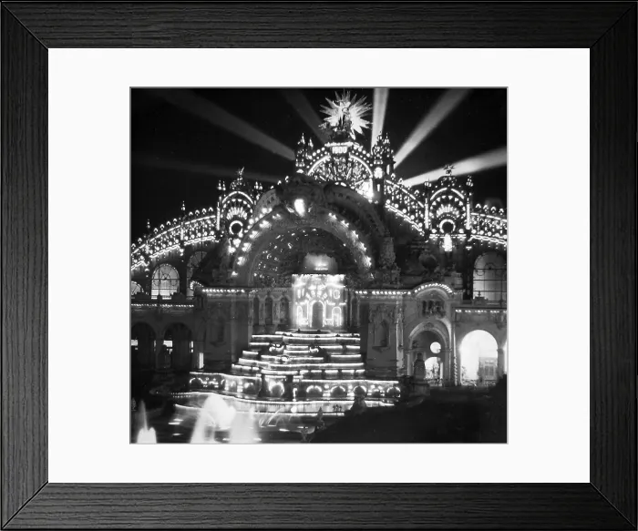 Framed Print : Palace of Electricity, Paris Exposition, France - 1900 Framed Print : Palace of Electricity, Paris Exposition, France - 1900