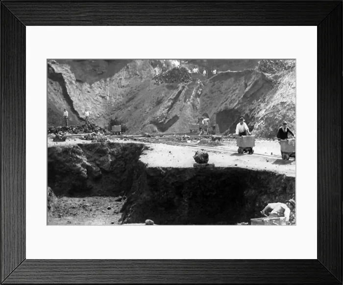 Framed Print : Mount Bischoff Tin Mine, Tasmania Framed Print : Mount Bischoff Tin Mine, Tasmania