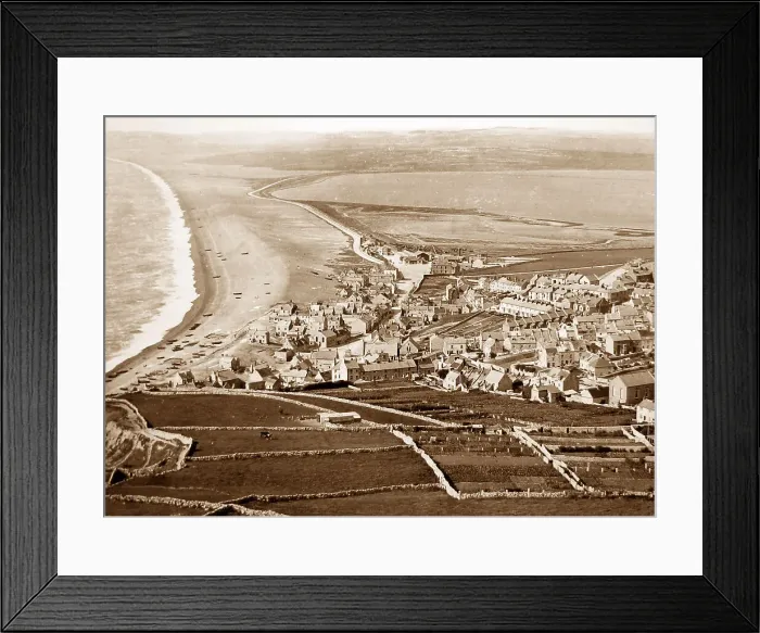 Framed Print : Portland and Chesil Bank Framed Print : Portland and Chesil Bank