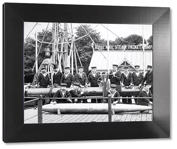 Royal Naval Exhibition 1891 - Torpedo Drill