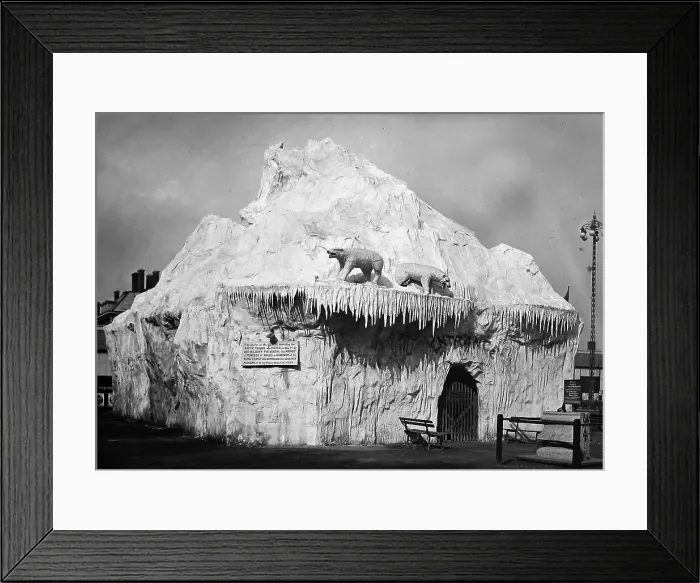 Framed Print : Royal Naval Exhibition 1891 - The Iceberg Framed Print : Royal Naval Exhibition 1891 - The Iceberg