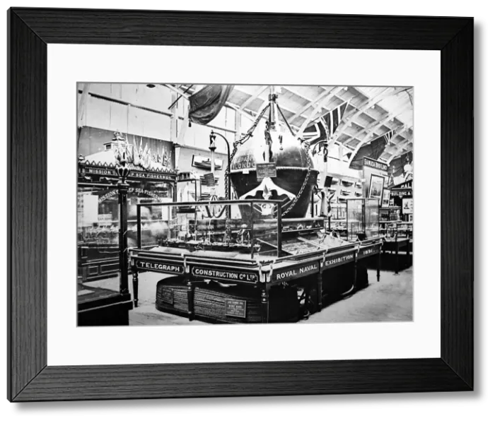 Framed Print : Royal Naval Exhibition 1891 - The Telegraph Construction Framed Print : Royal Naval Exhibition 1891 - The Telegraph Construction