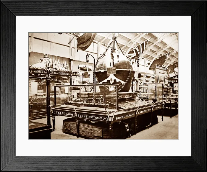 Framed Print : Telegraph Construction Company exhibit, Royal Framed Print : Telegraph Construction Company exhibit, Royal