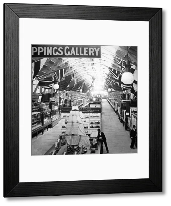 Framed Print : Royal Naval Exhibition 1891 - Sepping's Gallery