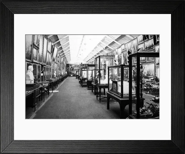 Framed Print : Royal Naval Exhibition 1891 - The Blake Gallery