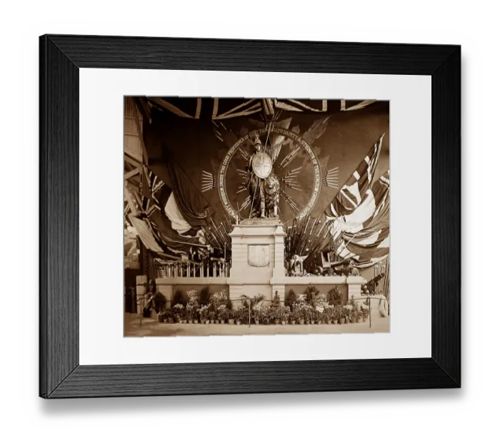 Framed Print : The Trophy, Royal Naval Exhibition of 1891 in London Framed Print : The Trophy, Royal Naval Exhibition of 1891 in London