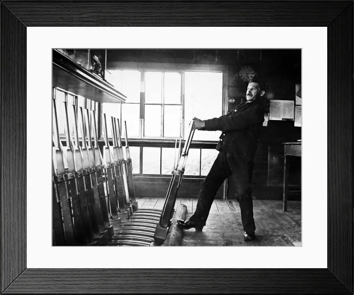 Framed Print : A Lancashire and Yorkshire Railway signal box Framed Print : A Lancashire and Yorkshire Railway signal box