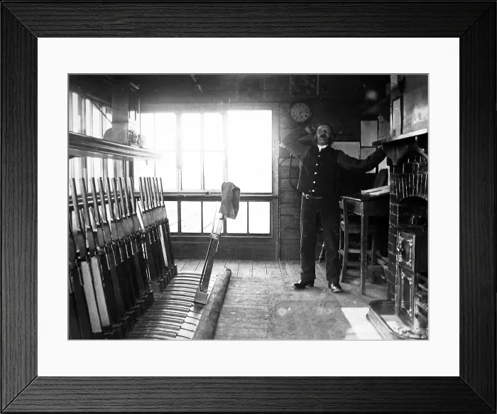 Framed Print : A Lancashire and Yorkshire Railway signal box Framed Print : A Lancashire and Yorkshire Railway signal box
