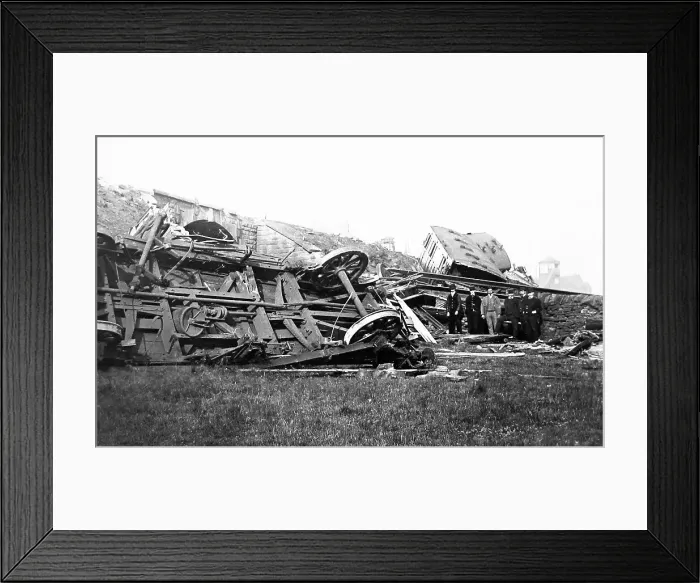 Framed Print : Lancashire and Yorkshire Railway accident (location) Framed Print : Lancashire and Yorkshire Railway accident (location)
