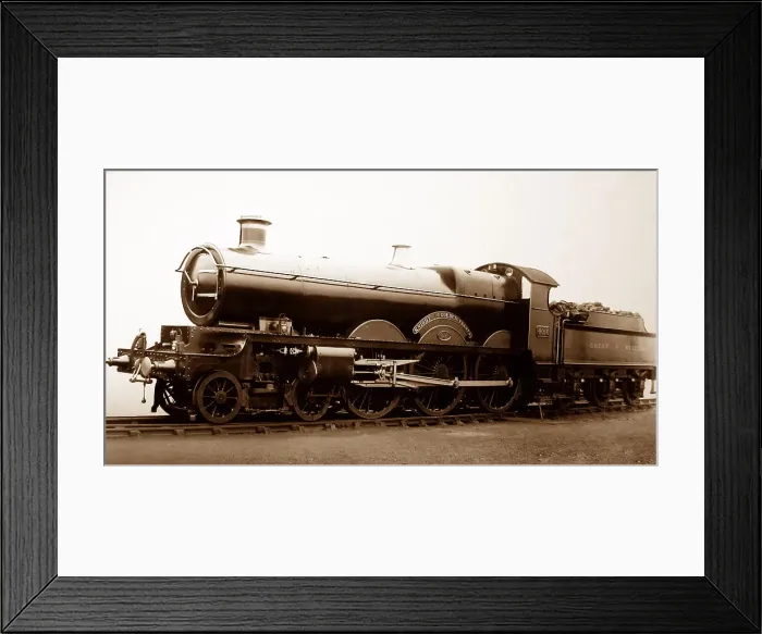 Framed Print : Knight of the Golden Fleece, GWR Star Class Framed Print : Knight of the Golden Fleece, GWR Star Class
