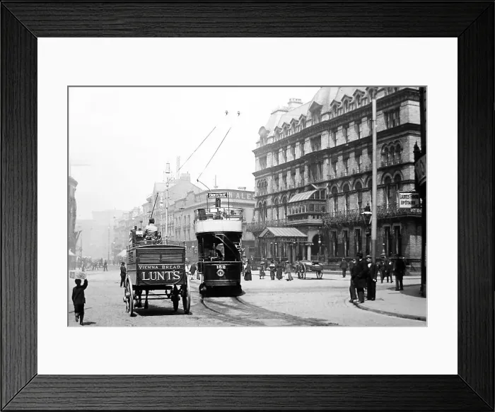 Framed Print : The Adelphi Hotel, Lime Street, Liverpool - early 1900s Framed Print : The Adelphi Hotel, Lime Street, Liverpool - early 1900s