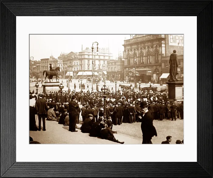 Framed Print : St Georges Place, Liverpool Framed Print : St Georges Place, Liverpool
