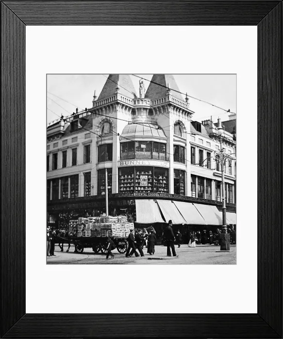 Framed Print : Bunney's Department Store, Liverpool - early 1900s Framed Print : Bunney's Department Store, Liverpool - early 1900s