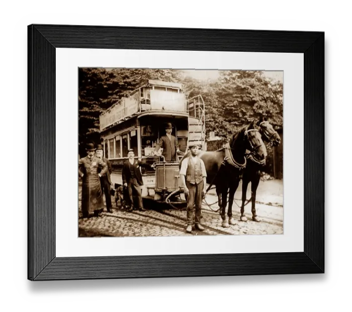 Framed Print : London horse tram Framed Print : London horse tram