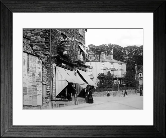 Framed Print : Ambleside - Victorian period Framed Print : Ambleside - Victorian period