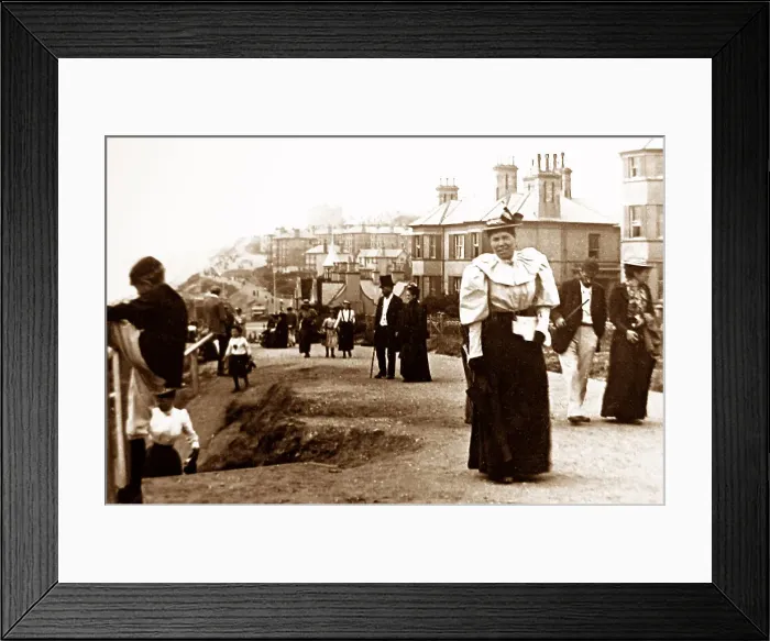 Framed Print : Bournemouth in 1893 Framed Print : Bournemouth in 1893