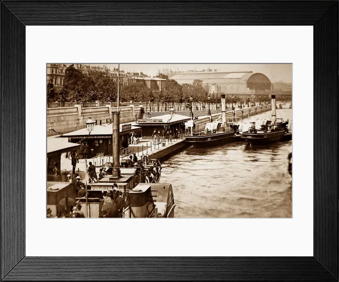 Framed Print : Paddle steamers at Westminster Pier, London Framed Print : Paddle steamers at Westminster Pier, London
