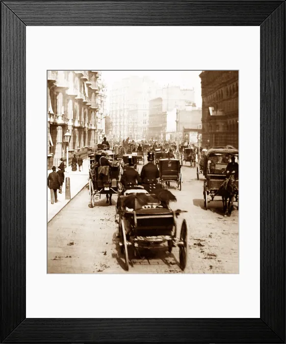 Framed Print : Victoria Street, London Framed Print : Victoria Street, London