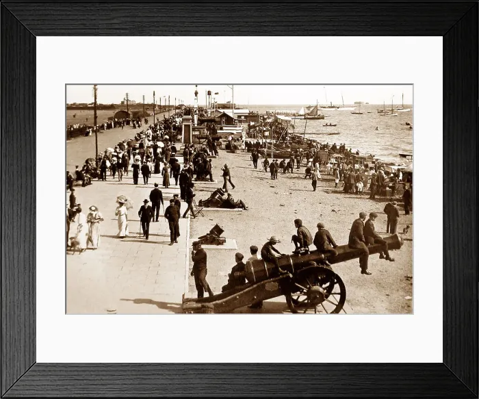 Framed Print : Southsea Parade Framed Print : Southsea Parade