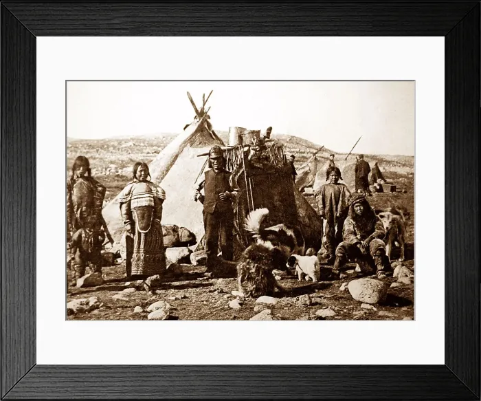 Framed Print : Inuit Summer camp, Greenland 9 Framed Print : Inuit Summer camp, Greenland 9