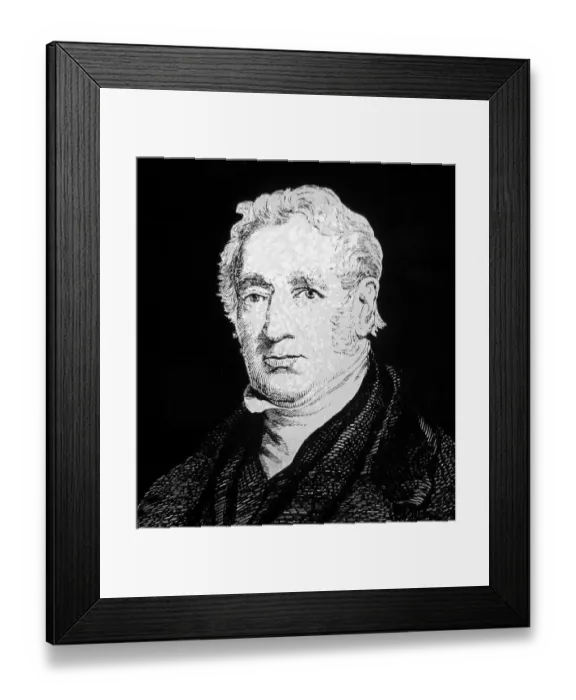 Framed Print : George Stephenson Framed Print : George Stephenson